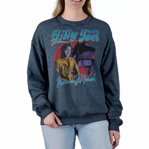 Billy Joel Graphic Cotton “Piano Man”Long Sleeve Size S NWT